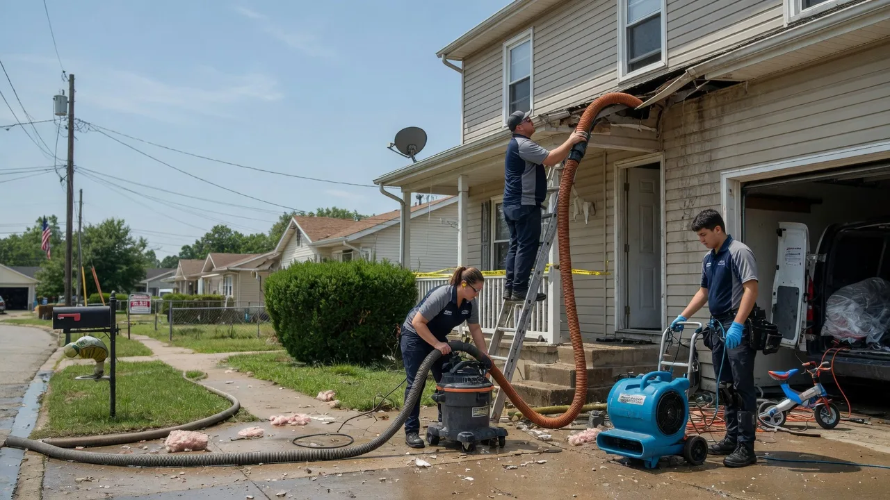 Water Damage Restoration in Colwich, KS near me
